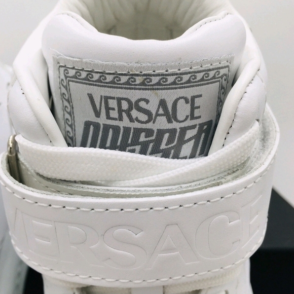 Versace Odissea Sneaker 'Cut-Out - Optical White' US Mens 11 - Picture 8 of 11